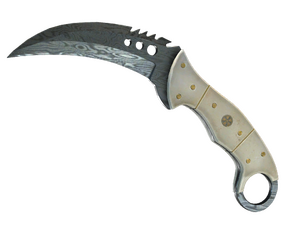 ★ StatTrak™ Talon Knife | Damascus Steel (Battle-Scarred)