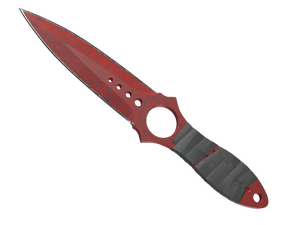 ★ StatTrak™ Skeleton Knife | Crimson Web (Well-Worn)