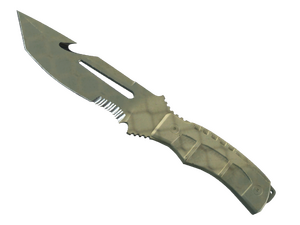 ★ StatTrak™ Survival Knife | Safari Mesh (Well-Worn)