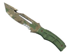 ★ StatTrak™ Survival Knife | Forest DDPAT (Battle-Scarred)