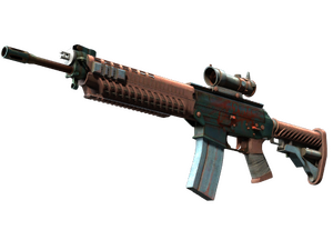 StatTrak™ SG 553 | Ol' Rusty (Battle-Scarred)