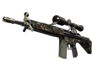 StatTrak™ G3SG1 | Digital Mesh (Battle-Scarred)