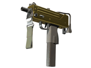 MAC-10 | Gold Brick (Well-Worn)
