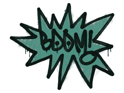 Sealed Graffiti | BOOM (Frog Green)