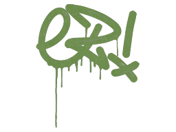 Sealed Graffiti | Little EZ (Battle Green)