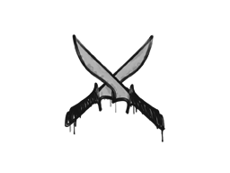 Sealed Graffiti | X-Knives (Shark White)