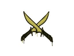 Sealed Graffiti | X-Knives (Tracer Yellow)