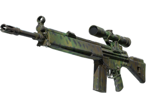 Souvenir G3SG1 | Jungle Dashed (Well-Worn)