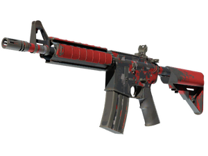 M4A4 | Red DDPAT (Well-Worn)