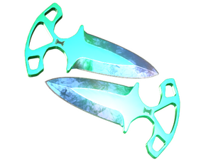 ★ StatTrak™ Shadow Daggers | Gamma Doppler Phase 1 (Factory New)
