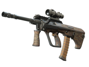 Souvenir AUG | Spalted Wood (Field-Tested)