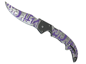 ★ StatTrak™ Falchion Knife | Freehand (Well-Worn)