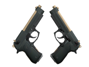Souvenir Dual Berettas | Contractor (Factory New)