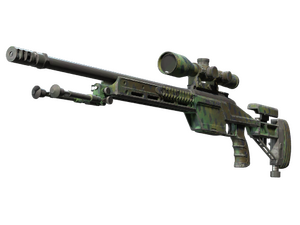 Souvenir SSG 08 | Jungle Dashed (Field-Tested)