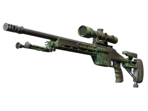 Souvenir SSG 08 | Jungle Dashed (Minimal Wear)