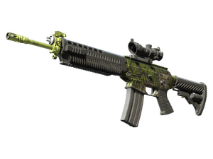 Souvenir SG 553 | Lush Ruins (Field-Tested)