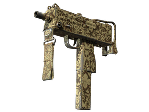 Souvenir MAC-10 | Sienna Damask (Well-Worn)