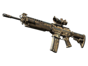 Souvenir SG 553 | Bleached (Battle-Scarred)