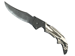 ★ StatTrak™ Falchion Knife | Black Laminate (Factory New)