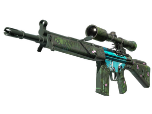 StatTrak™ G3SG1 | Dream Glade (Battle-Scarred)