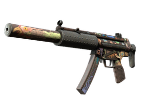 MP5-SD | Necro Jr. (Battle-Scarred)
