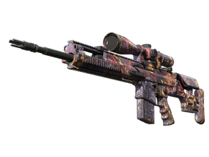 SCAR-20 | Poultrygeist (Well-Worn)