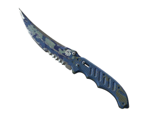 ★ Flip Knife | Bright Water (Battle-Scarred)