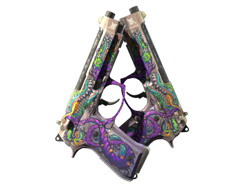 StatTrak™DualBerettas|FloraCarnivora(Well-Worn)