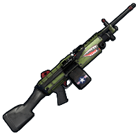 Купить Bombshell M249 – цена скина 5.45 $ Скины Rust (Раст)