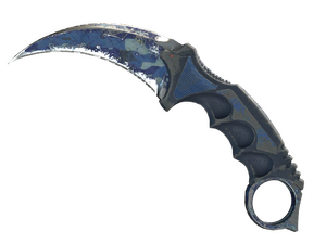 ★ StatTrak™ Karambit | Bright Water (Battle-Scarred)