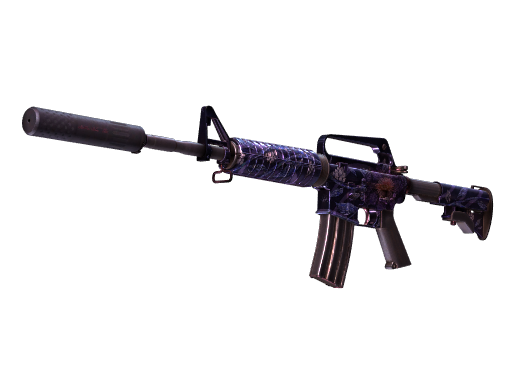 M4A1-S|BlackLotus(Battle-Scarred)