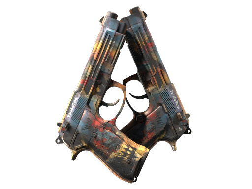 StatTrak™DualBerettas|Hideout(FactoryNew)