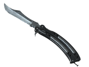 ★ StatTrak™ Butterfly Knife | Damascus Steel (Minimal Wear)
