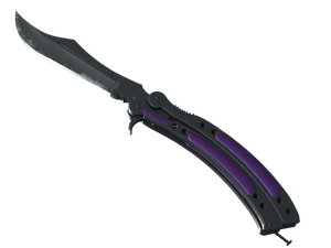 ★ StatTrak™ Butterfly Knife | Ultraviolet (Field-Tested)