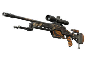 StatTrak™ SSG 08 | Death's Head (Well-Worn)