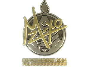 Sticker | mzinho (Gold) | Copenhagen 2024