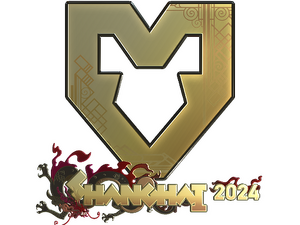 Sticker | MOUZ (Gold) | Shanghai 2024