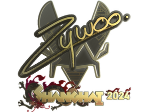 Sticker | ZywOo (Gold) | Shanghai 2024