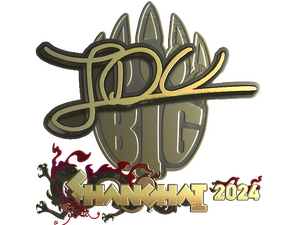 Sticker | JDC (Gold) | Shanghai 2024