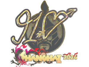 Sticker | 910 (Glitter) | Shanghai 2024