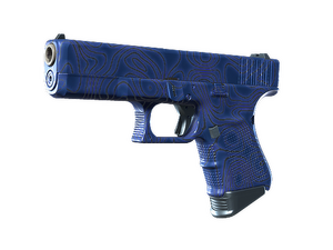 Glock-18 | Ocean Topo (Minimal Wear)