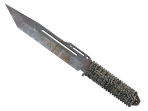 ★ Paracord Knife | Rust Coat (Well-Worn)