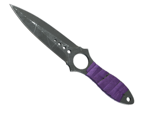 ★ Skeleton Knife | Ultraviolet (Battle-Scarred)