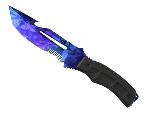 ★ Survival Knife | Doppler Sapphire (Minimal Wear)
