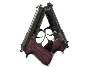 Dual Berettas | BorDeux (Well-Worn)