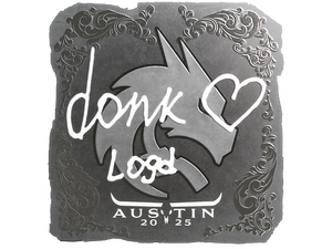 Sticker | donk (Foil) | Austin 2025