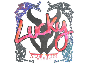 Sticker | Lucky (Holo) | Austin 2025