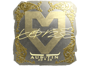 Sticker | torzsi (Gold) | Austin 2025