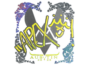 Sticker | apEX (Holo) | Austin 2025