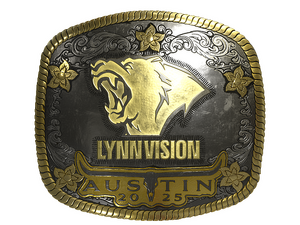 Sticker | Lynn Vision (Gold) | Austin 2025